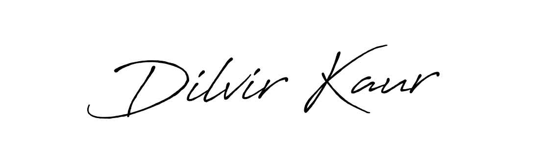 Also You can easily find your signature by using the search form. We will create Dilvir Kaur name handwritten signature images for you free of cost using Antro_Vectra_Bolder sign style. Dilvir Kaur signature style 7 images and pictures png