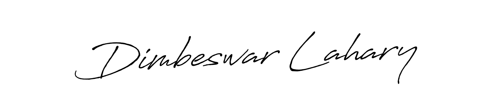 How to make Dimbeswar Lahary signature? Antro_Vectra_Bolder is a professional autograph style. Create handwritten signature for Dimbeswar Lahary name. Dimbeswar Lahary signature style 7 images and pictures png