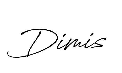 See photos of Dimis official signature by Spectra . Check more albums & portfolios. Read reviews & check more about Antro_Vectra_Bolder font. Dimis signature style 7 images and pictures png