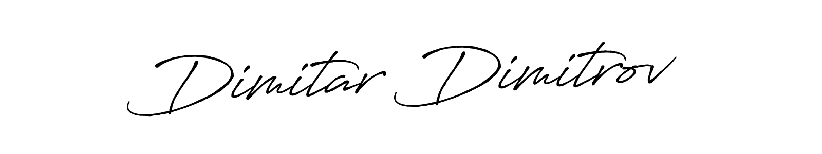 Design your own signature with our free online signature maker. With this signature software, you can create a handwritten (Antro_Vectra_Bolder) signature for name Dimitar Dimitrov. Dimitar Dimitrov signature style 7 images and pictures png