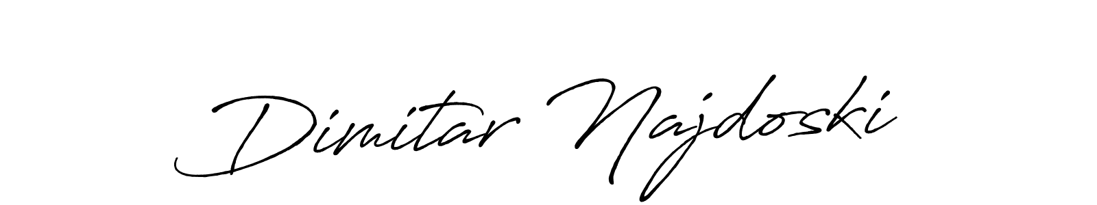 How to Draw Dimitar Najdoski signature style? Antro_Vectra_Bolder is a latest design signature styles for name Dimitar Najdoski. Dimitar Najdoski signature style 7 images and pictures png