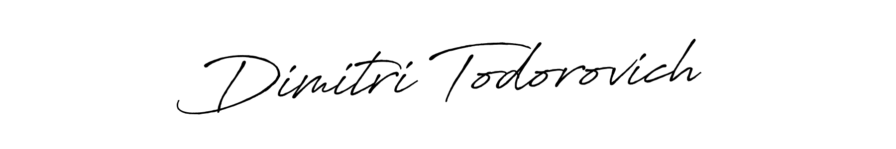 How to make Dimitri Todorovich signature? Antro_Vectra_Bolder is a professional autograph style. Create handwritten signature for Dimitri Todorovich name. Dimitri Todorovich signature style 7 images and pictures png