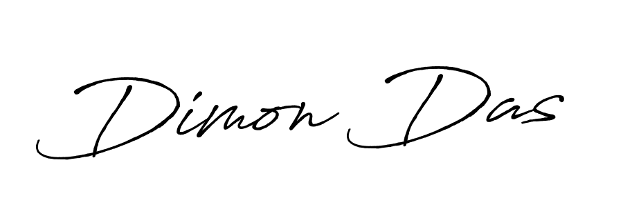 How to make Dimon Das name signature. Use Antro_Vectra_Bolder style for creating short signs online. This is the latest handwritten sign. Dimon Das signature style 7 images and pictures png