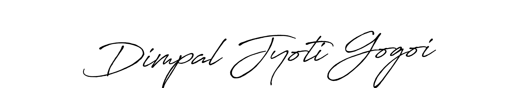 Design your own signature with our free online signature maker. With this signature software, you can create a handwritten (Antro_Vectra_Bolder) signature for name Dimpal Jyoti Gogoi. Dimpal Jyoti Gogoi signature style 7 images and pictures png