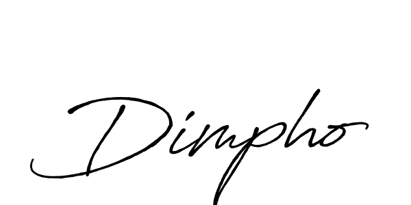 How to make Dimpho name signature. Use Antro_Vectra_Bolder style for creating short signs online. This is the latest handwritten sign. Dimpho signature style 7 images and pictures png