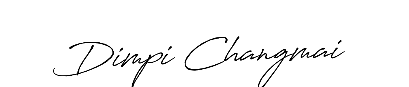 Once you've used our free online signature maker to create your best signature Antro_Vectra_Bolder style, it's time to enjoy all of the benefits that Dimpi Changmai name signing documents. Dimpi Changmai signature style 7 images and pictures png