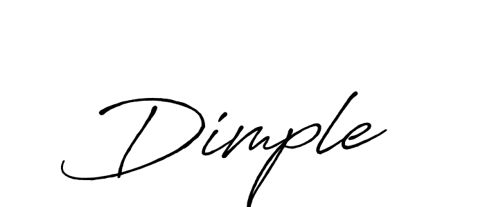 The best way (Antro_Vectra_Bolder) to make a short signature is to pick only two or three words in your name. The name Dimple  include a total of six letters. For converting this name. Dimple  signature style 7 images and pictures png