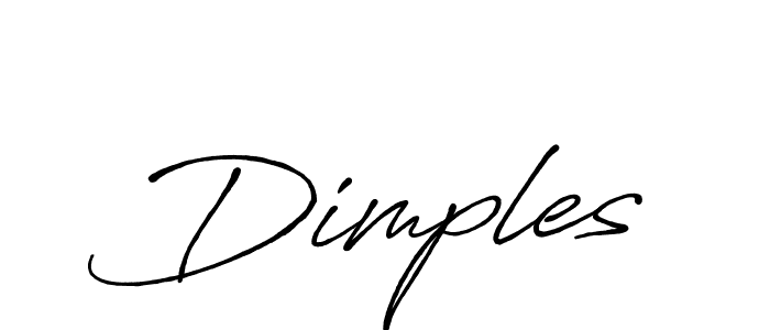 Make a beautiful signature design for name Dimples. Use this online signature maker to create a handwritten signature for free. Dimples signature style 7 images and pictures png