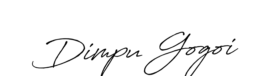 Also we have Dimpu Gogoi name is the best signature style. Create professional handwritten signature collection using Antro_Vectra_Bolder autograph style. Dimpu Gogoi signature style 7 images and pictures png