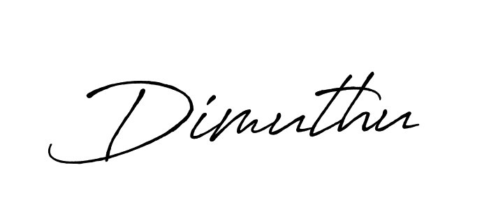 Create a beautiful signature design for name Dimuthu. With this signature (Antro_Vectra_Bolder) fonts, you can make a handwritten signature for free. Dimuthu signature style 7 images and pictures png