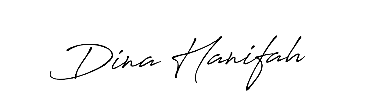 How to Draw Dina Hanifah signature style? Antro_Vectra_Bolder is a latest design signature styles for name Dina Hanifah. Dina Hanifah signature style 7 images and pictures png
