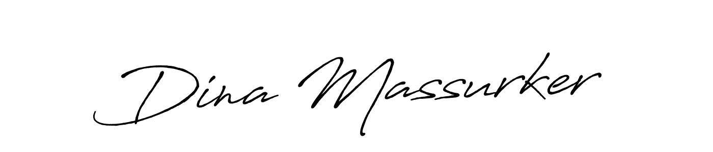 Similarly Antro_Vectra_Bolder is the best handwritten signature design. Signature creator online .You can use it as an online autograph creator for name Dina Massurker. Dina Massurker signature style 7 images and pictures png