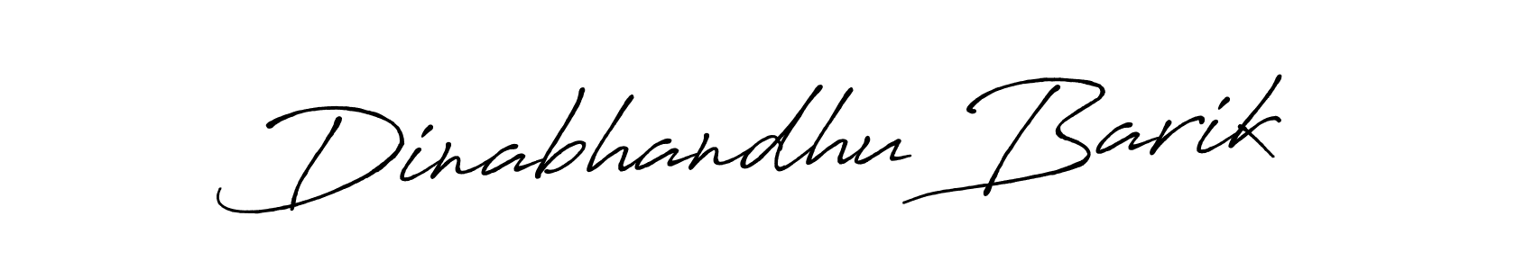 How to make Dinabhandhu Barik signature? Antro_Vectra_Bolder is a professional autograph style. Create handwritten signature for Dinabhandhu Barik name. Dinabhandhu Barik signature style 7 images and pictures png