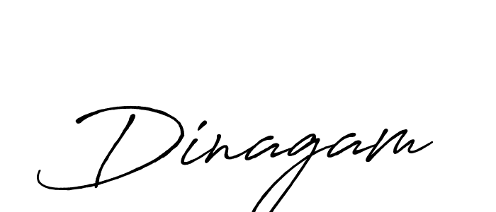 Dinagam stylish signature style. Best Handwritten Sign (Antro_Vectra_Bolder) for my name. Handwritten Signature Collection Ideas for my name Dinagam. Dinagam signature style 7 images and pictures png