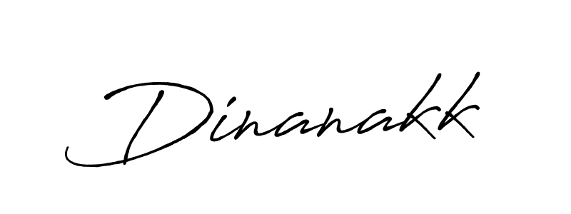 Make a beautiful signature design for name Dinanakk. With this signature (Antro_Vectra_Bolder) style, you can create a handwritten signature for free. Dinanakk signature style 7 images and pictures png