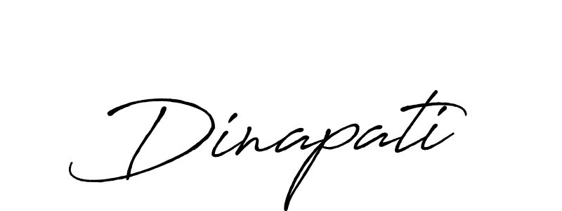 Use a signature maker to create a handwritten signature online. With this signature software, you can design (Antro_Vectra_Bolder) your own signature for name Dinapati. Dinapati signature style 7 images and pictures png