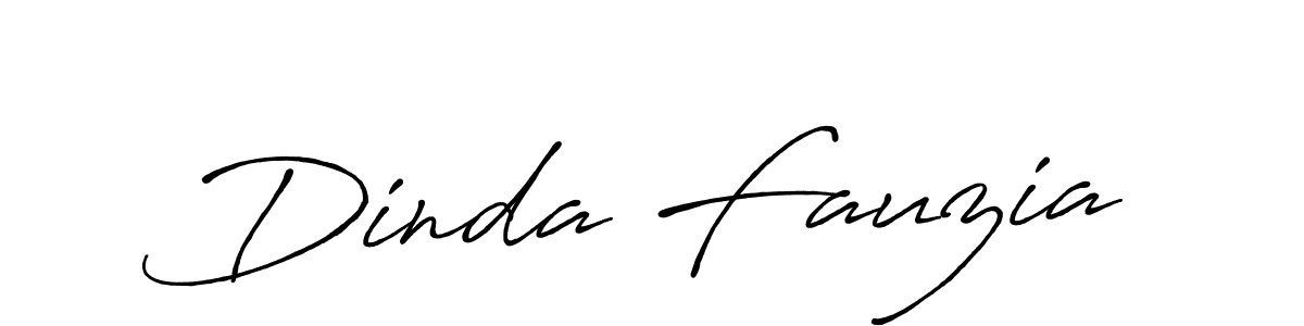 The best way (Antro_Vectra_Bolder) to make a short signature is to pick only two or three words in your name. The name Dinda Fauzia include a total of six letters. For converting this name. Dinda Fauzia signature style 7 images and pictures png