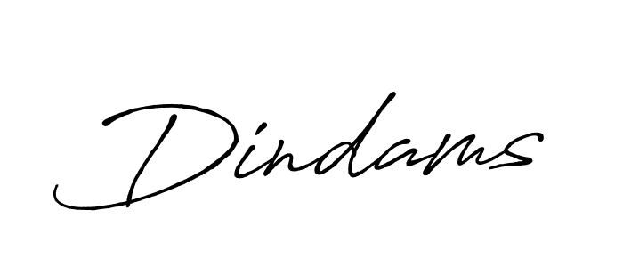 How to make Dindams name signature. Use Antro_Vectra_Bolder style for creating short signs online. This is the latest handwritten sign. Dindams signature style 7 images and pictures png