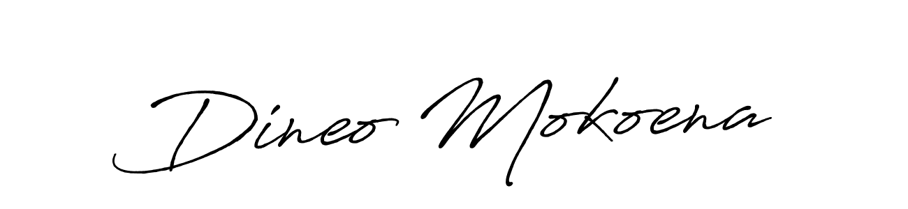 Also You can easily find your signature by using the search form. We will create Dineo Mokoena name handwritten signature images for you free of cost using Antro_Vectra_Bolder sign style. Dineo Mokoena signature style 7 images and pictures png