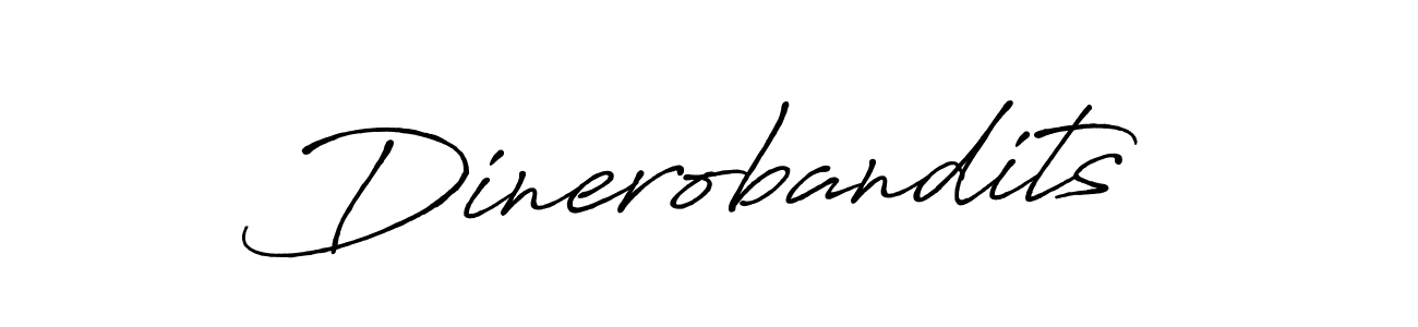 Once you've used our free online signature maker to create your best signature Antro_Vectra_Bolder style, it's time to enjoy all of the benefits that Dinerobandits name signing documents. Dinerobandits signature style 7 images and pictures png