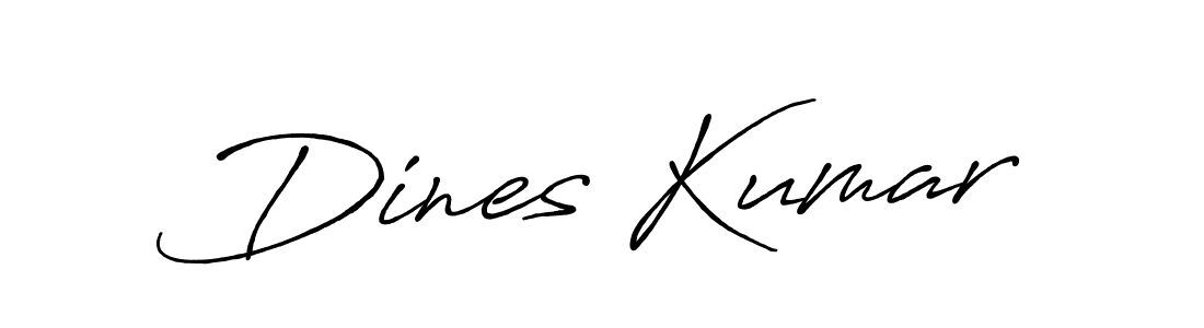 Make a beautiful signature design for name Dines Kumar. Use this online signature maker to create a handwritten signature for free. Dines Kumar signature style 7 images and pictures png