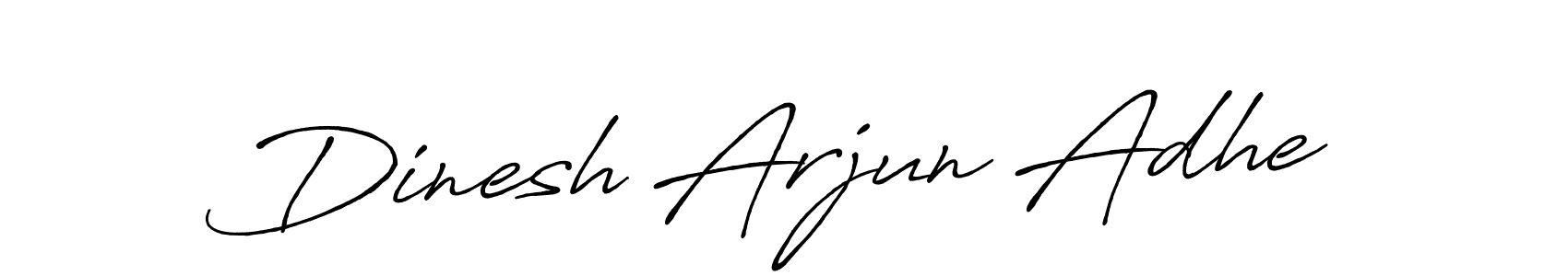 Similarly Antro_Vectra_Bolder is the best handwritten signature design. Signature creator online .You can use it as an online autograph creator for name Dinesh Arjun Adhe. Dinesh Arjun Adhe signature style 7 images and pictures png