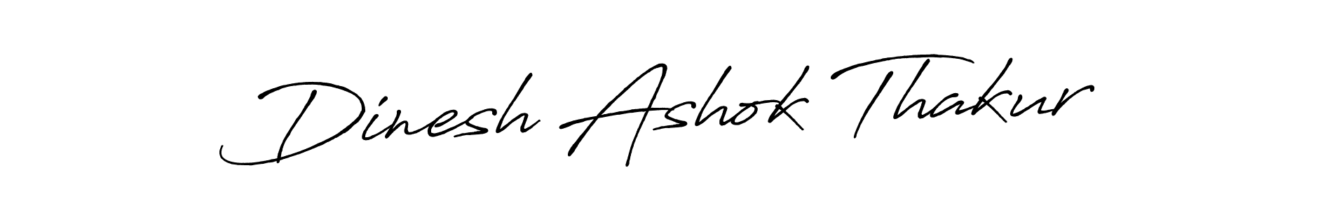 Also we have Dinesh Ashok Thakur name is the best signature style. Create professional handwritten signature collection using Antro_Vectra_Bolder autograph style. Dinesh Ashok Thakur signature style 7 images and pictures png