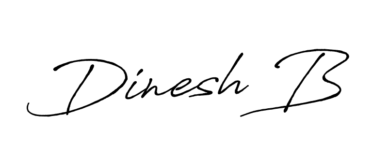 You should practise on your own different ways (Antro_Vectra_Bolder) to write your name (Dinesh B) in signature. don't let someone else do it for you. Dinesh B signature style 7 images and pictures png