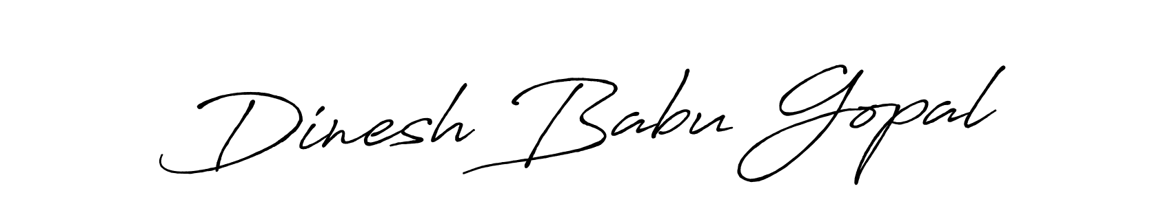 This is the best signature style for the Dinesh Babu Gopal name. Also you like these signature font (Antro_Vectra_Bolder). Mix name signature. Dinesh Babu Gopal signature style 7 images and pictures png