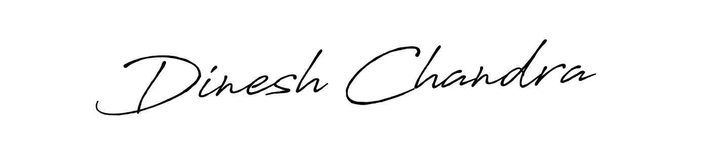 Dinesh Chandra stylish signature style. Best Handwritten Sign (Antro_Vectra_Bolder) for my name. Handwritten Signature Collection Ideas for my name Dinesh Chandra. Dinesh Chandra signature style 7 images and pictures png