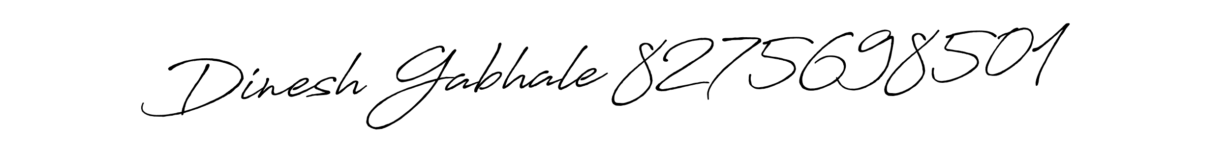 Once you've used our free online signature maker to create your best signature Antro_Vectra_Bolder style, it's time to enjoy all of the benefits that Dinesh Gabhale 8275698501 name signing documents. Dinesh Gabhale 8275698501 signature style 7 images and pictures png
