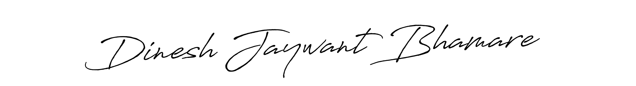 Dinesh Jaywant Bhamare stylish signature style. Best Handwritten Sign (Antro_Vectra_Bolder) for my name. Handwritten Signature Collection Ideas for my name Dinesh Jaywant Bhamare. Dinesh Jaywant Bhamare signature style 7 images and pictures png