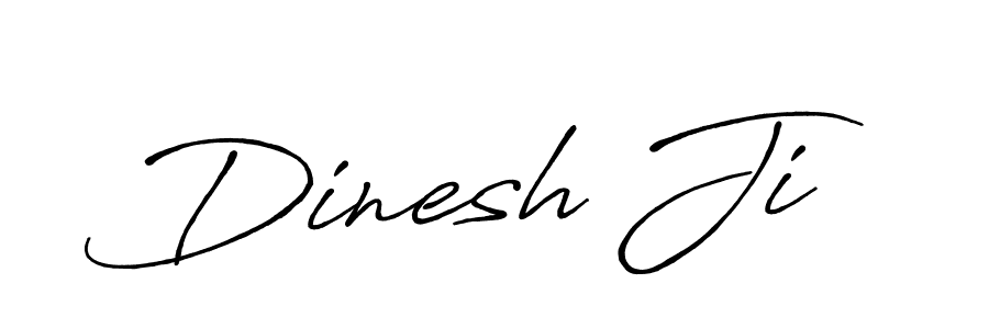 Antro_Vectra_Bolder is a professional signature style that is perfect for those who want to add a touch of class to their signature. It is also a great choice for those who want to make their signature more unique. Get Dinesh Ji name to fancy signature for free. Dinesh Ji signature style 7 images and pictures png