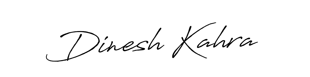 Dinesh Kahra stylish signature style. Best Handwritten Sign (Antro_Vectra_Bolder) for my name. Handwritten Signature Collection Ideas for my name Dinesh Kahra. Dinesh Kahra signature style 7 images and pictures png