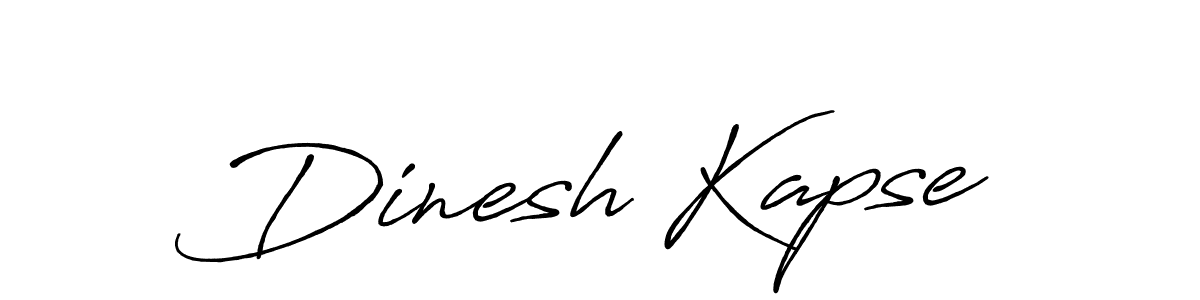 It looks lik you need a new signature style for name Dinesh Kapse. Design unique handwritten (Antro_Vectra_Bolder) signature with our free signature maker in just a few clicks. Dinesh Kapse signature style 7 images and pictures png