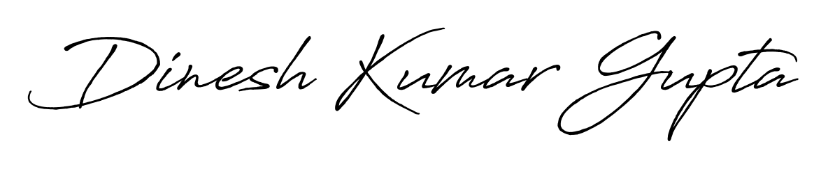 Upgrade your professional image with Dinesh Kumar Gupta signature created with Antro_Vectra_Bolder font. Fast, free, and watermark-free download. Dinesh Kumar Gupta signature style 7 images and pictures png