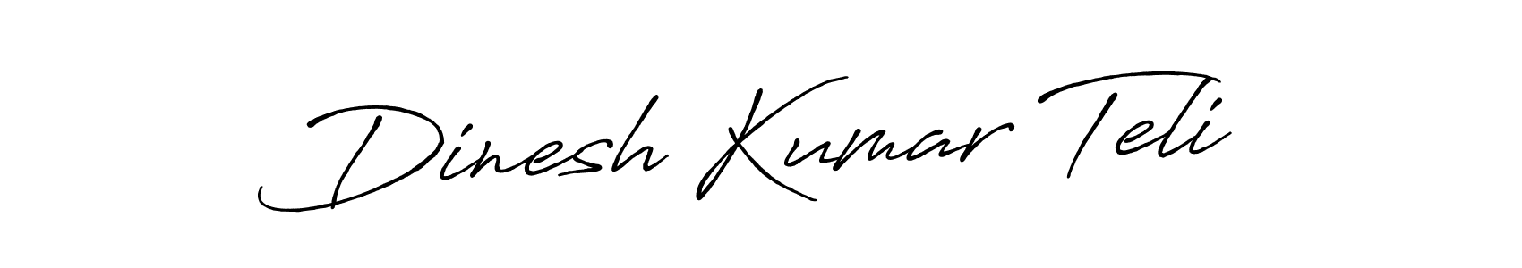 How to Draw Dinesh Kumar Teli signature style? Antro_Vectra_Bolder is a latest design signature styles for name Dinesh Kumar Teli. Dinesh Kumar Teli signature style 7 images and pictures png