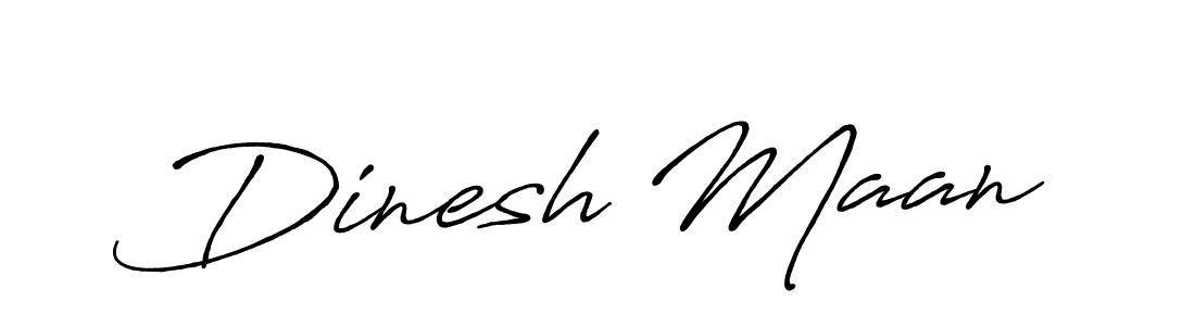 Also You can easily find your signature by using the search form. We will create Dinesh Maan name handwritten signature images for you free of cost using Antro_Vectra_Bolder sign style. Dinesh Maan signature style 7 images and pictures png