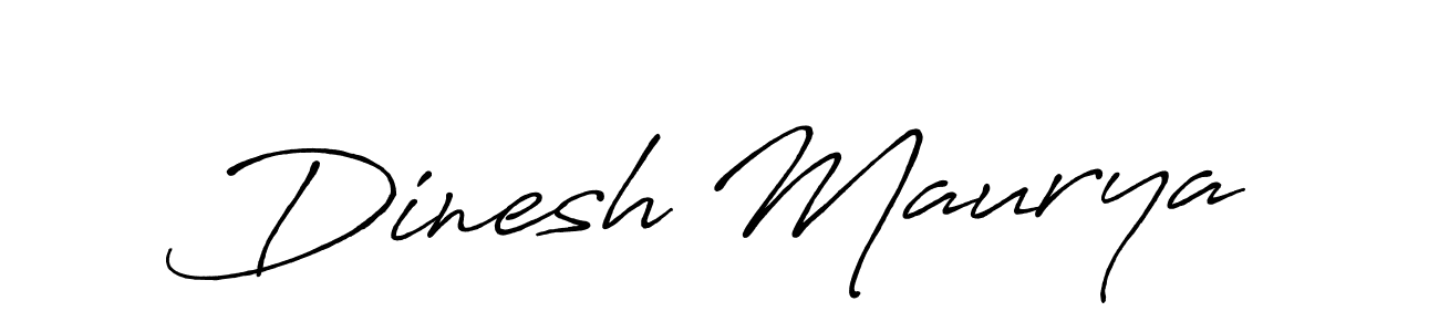 Use a signature maker to create a handwritten signature online. With this signature software, you can design (Antro_Vectra_Bolder) your own signature for name Dinesh Maurya. Dinesh Maurya signature style 7 images and pictures png