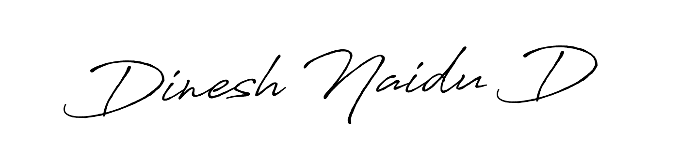 It looks lik you need a new signature style for name Dinesh Naidu D. Design unique handwritten (Antro_Vectra_Bolder) signature with our free signature maker in just a few clicks. Dinesh Naidu D signature style 7 images and pictures png