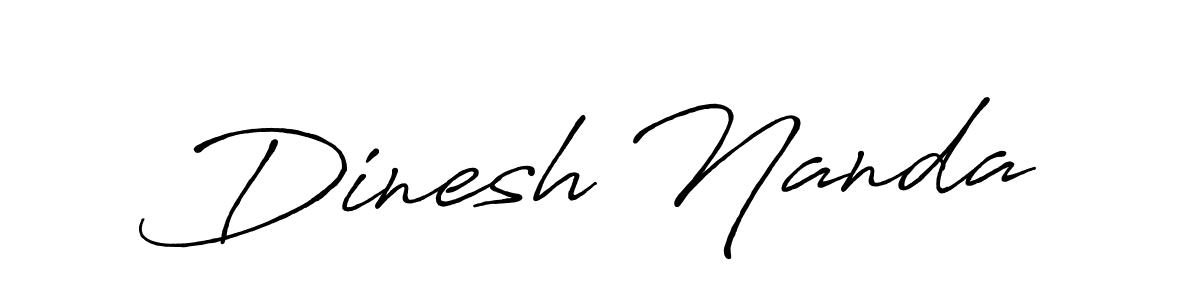 You should practise on your own different ways (Antro_Vectra_Bolder) to write your name (Dinesh Nanda) in signature. don't let someone else do it for you. Dinesh Nanda signature style 7 images and pictures png