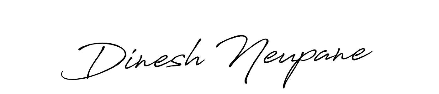 It looks lik you need a new signature style for name Dinesh Neupane. Design unique handwritten (Antro_Vectra_Bolder) signature with our free signature maker in just a few clicks. Dinesh Neupane signature style 7 images and pictures png