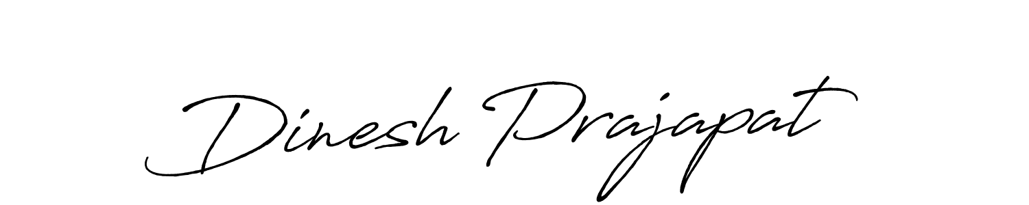 Use a signature maker to create a handwritten signature online. With this signature software, you can design (Antro_Vectra_Bolder) your own signature for name Dinesh Prajapat. Dinesh Prajapat signature style 7 images and pictures png