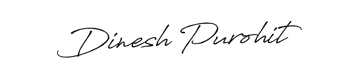 Make a beautiful signature design for name Dinesh Purohit. Use this online signature maker to create a handwritten signature for free. Dinesh Purohit signature style 7 images and pictures png
