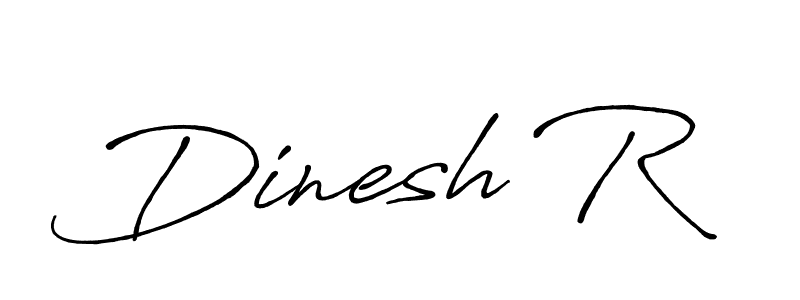 How to Draw Dinesh R signature style? Antro_Vectra_Bolder is a latest design signature styles for name Dinesh R. Dinesh R signature style 7 images and pictures png