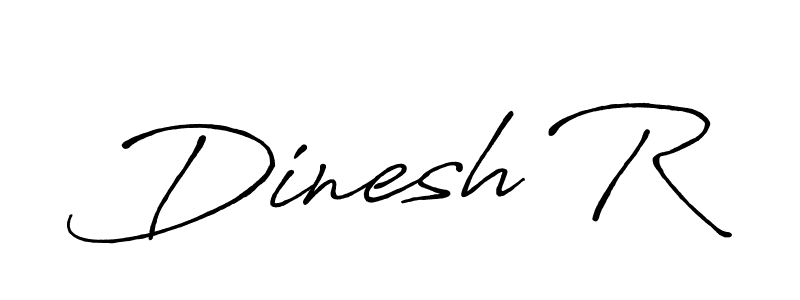 How to Draw Dinesh R signature style? Antro_Vectra_Bolder is a latest design signature styles for name Dinesh R. Dinesh R signature style 7 images and pictures png