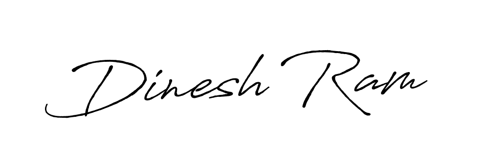 Create a beautiful signature design for name Dinesh Ram. With this signature (Antro_Vectra_Bolder) fonts, you can make a handwritten signature for free. Dinesh Ram signature style 7 images and pictures png