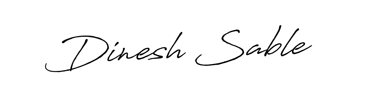 Once you've used our free online signature maker to create your best signature Antro_Vectra_Bolder style, it's time to enjoy all of the benefits that Dinesh Sable name signing documents. Dinesh Sable signature style 7 images and pictures png