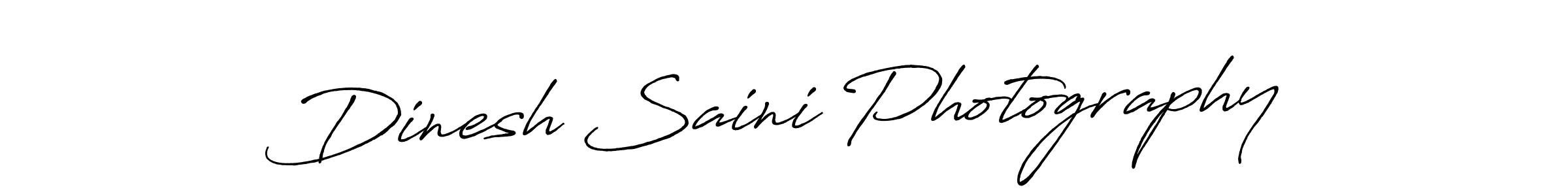 Antro_Vectra_Bolder is a professional signature style that is perfect for those who want to add a touch of class to their signature. It is also a great choice for those who want to make their signature more unique. Get Dinesh Saini Photography name to fancy signature for free. Dinesh Saini Photography signature style 7 images and pictures png