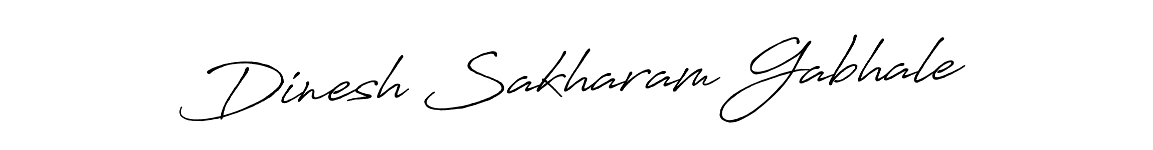 Design your own signature with our free online signature maker. With this signature software, you can create a handwritten (Antro_Vectra_Bolder) signature for name Dinesh Sakharam Gabhale. Dinesh Sakharam Gabhale signature style 7 images and pictures png